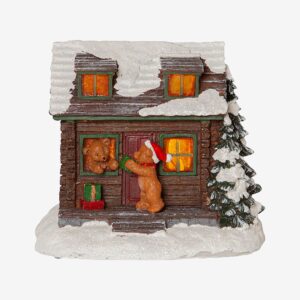 Star Trading – Tedville 16cm – Flerfärgad – Dekorativ julbelysning – Från Homeroom