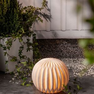 Star Trading – Utomhusdekoration Sandy Globe 25 cm – Vit – Dekorationsbelysning – Från Homeroom