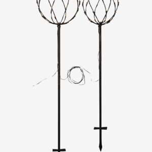 Star Trading – Utomhusdekoration Sphere 130 cm – Svart – Dekorationsbelysning – Från Homeroom