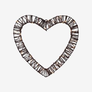 Star Trading – Utomhusdekoration Vicke Hjärta – Brun – Julpynt – Från Homeroom