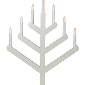 Star Trading – VINGA elljusstake – Beige – Adventsljusstakar – Från Homeroom