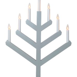 Star Trading – VINGA elljusstake – Grå – Adventsljusstakar – Från Homeroom