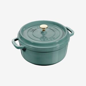 Staub – Gjutjärnsgryta 24 cm – Grön – Grytor & kastruller – Från Homeroom