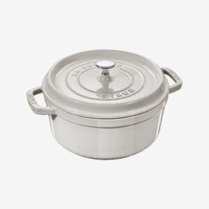 Staub – Gryta La Cocotte rund 20 cm, 2,2 l – Grå – Grytor & kastruller – Från Homeroom
