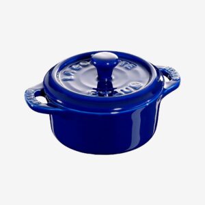 Staub – Minigryta rund 10 cm 0,2 l – Blå – Grytor & kastruller – Från Homeroom