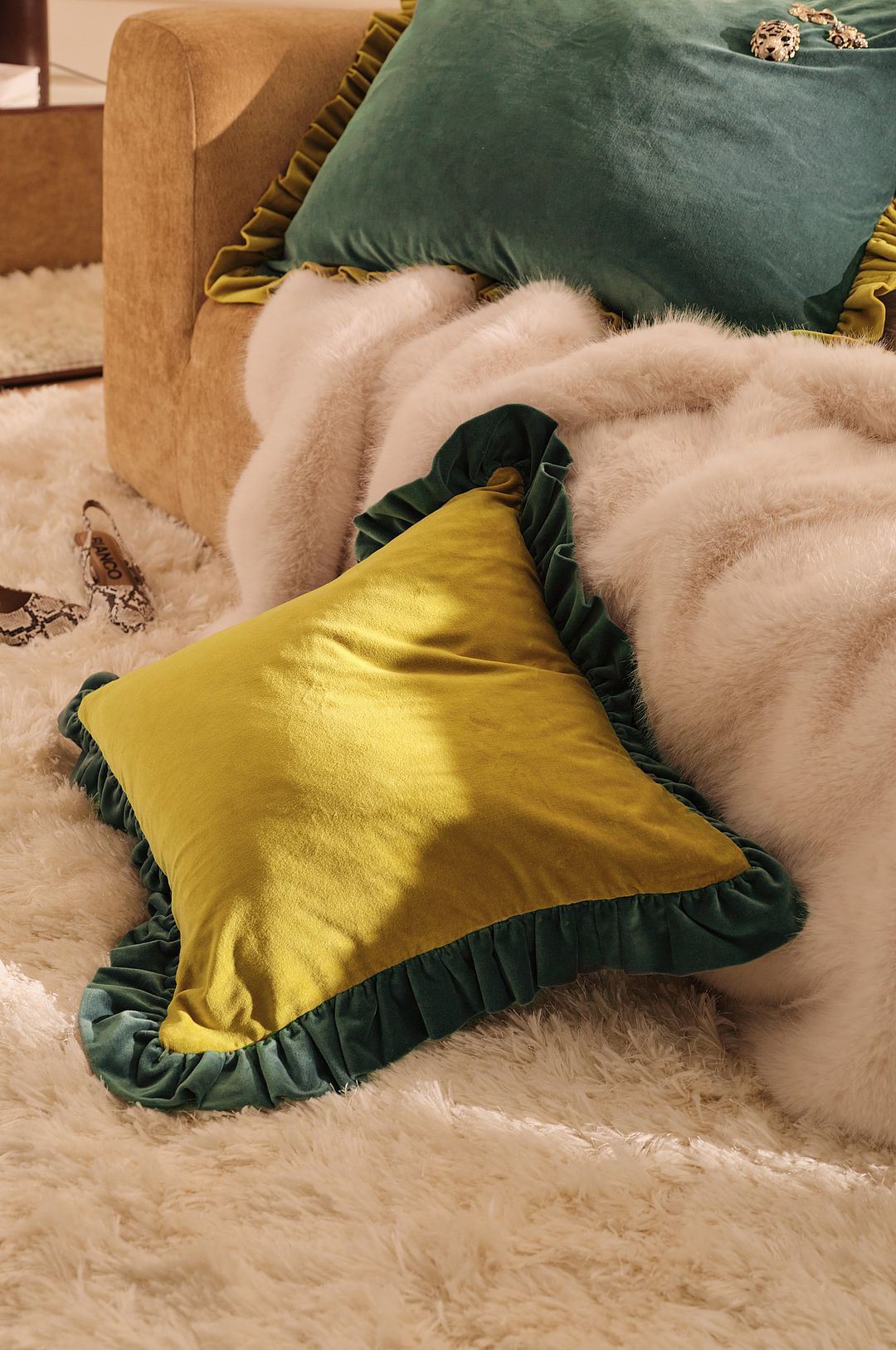 Staycation – Kuddfodral Tiny 50×50 cm – Gul – Prydnadskuddar & kuddfodral – Från Homeroom