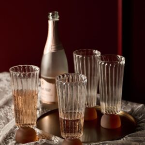 Staycation – Longdrinkglas Hip 4-pack – Transparent – Dricksglas – Från Homeroom