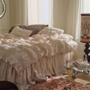 Staycation – Påslakanset Loosed i bomullspercale – Vit – Påslakanset – Från Homeroom