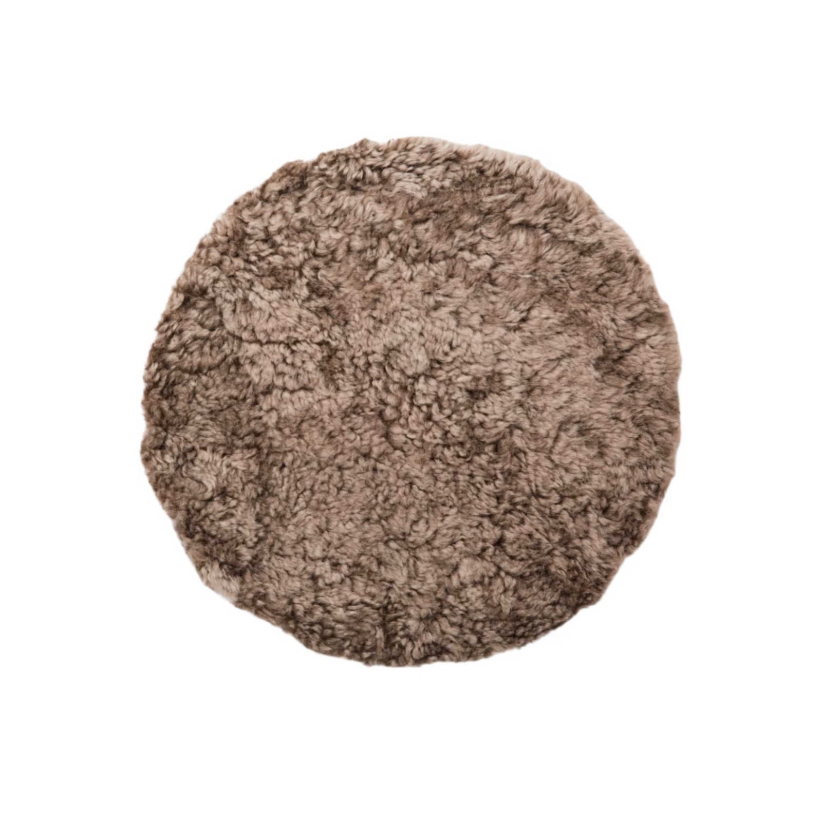 Stolsdyna Fårö fårskinn 34 cm brun