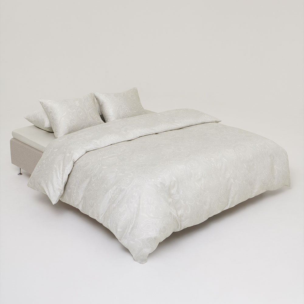 Stunda Print Påslakanset 220×220 Rosa