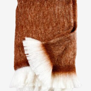 Svanefors – Filt Elva – Brun – Filtar & plädar – Från Homeroom