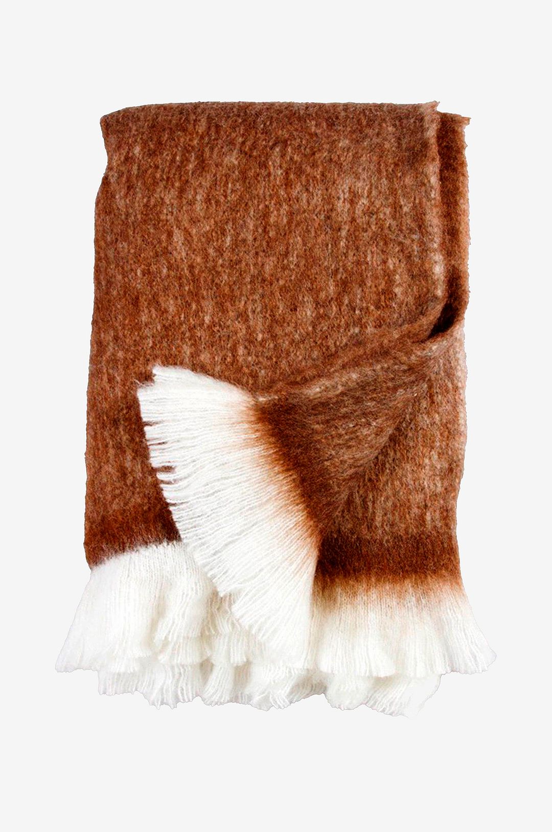 Svanefors – Filt Elva – Brun – Filtar & plädar – Från Homeroom