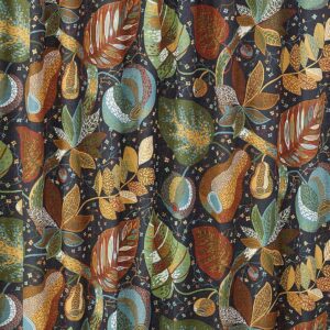 Svanefors – Gardin A & E 2P, 145×250 cm – Brun – Veckbandslängder – Från Homeroom