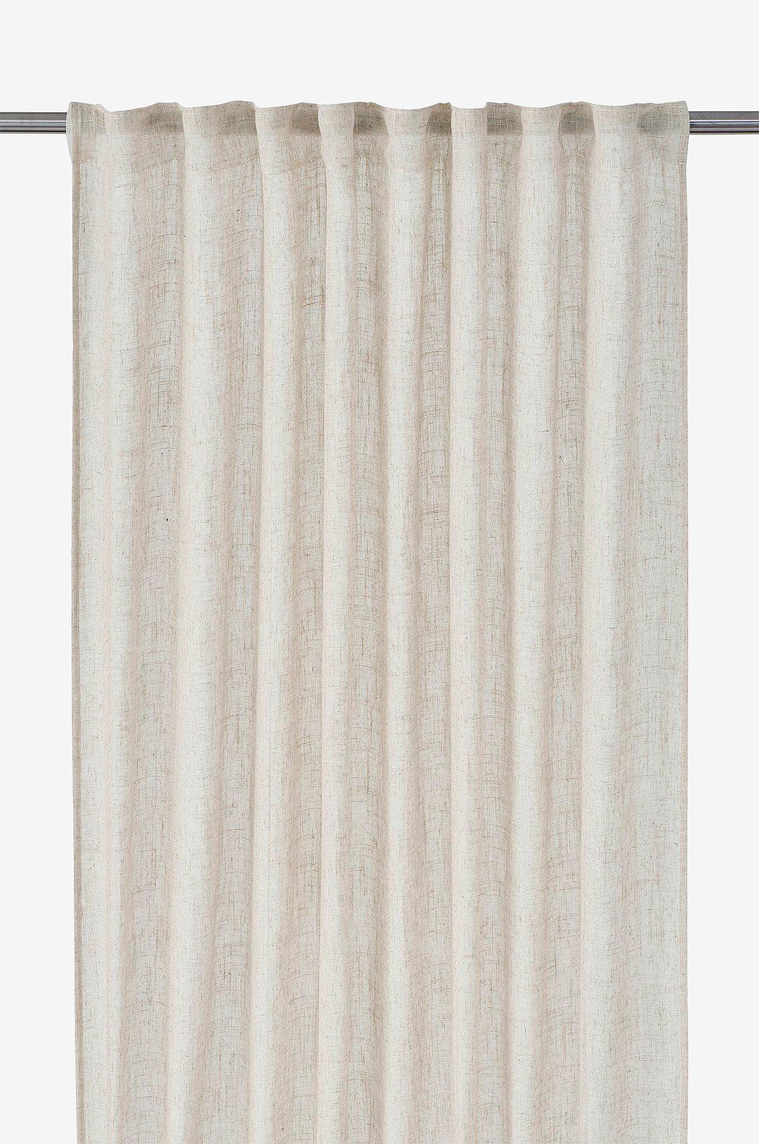 Svanefors – Gardin Ana 2-pack – Beige – Veckbandslängder – Från Homeroom