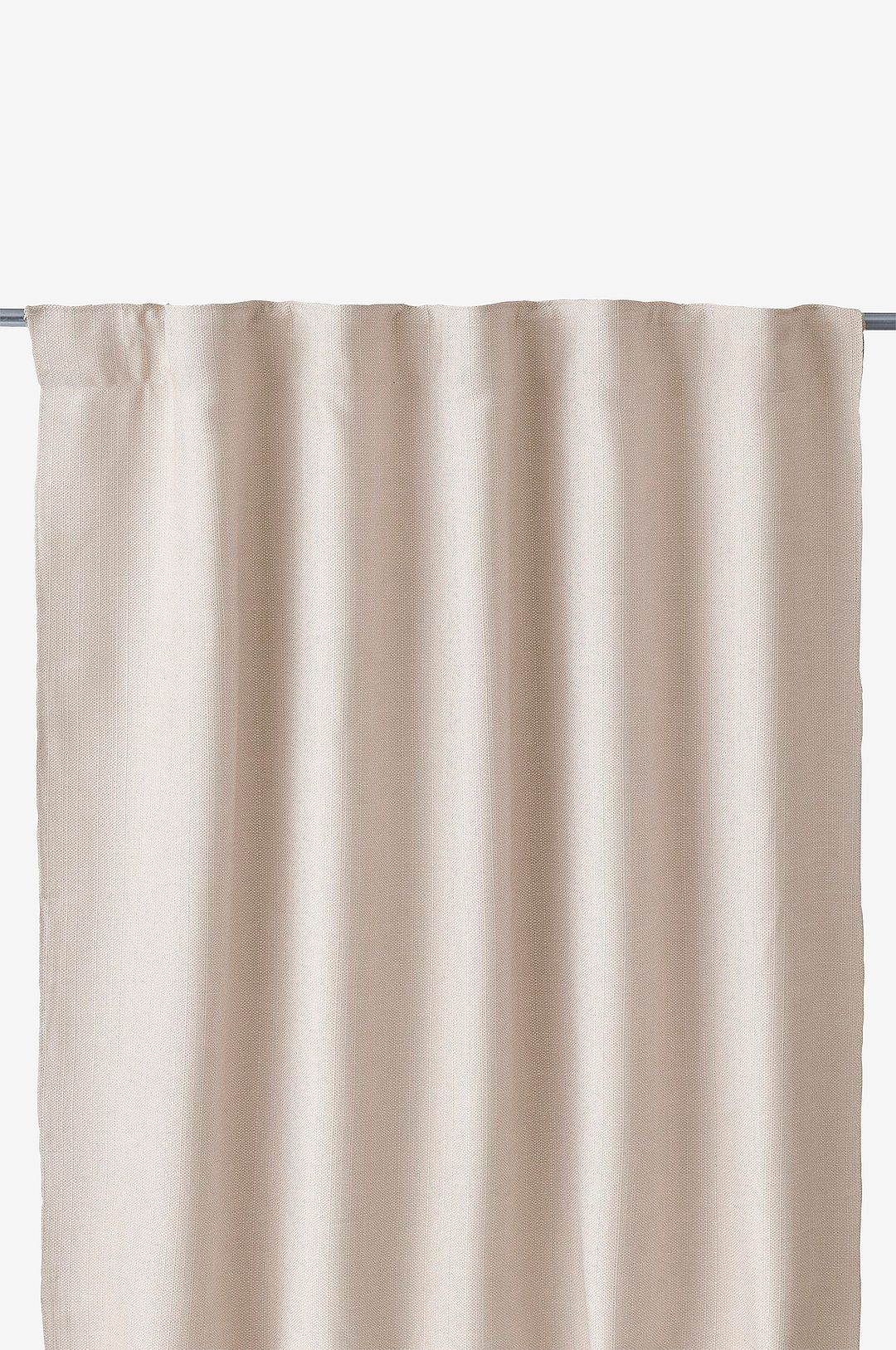 Svanefors – Gardin Olle 2-pack – Beige – Veckbandslängder – Från Homeroom