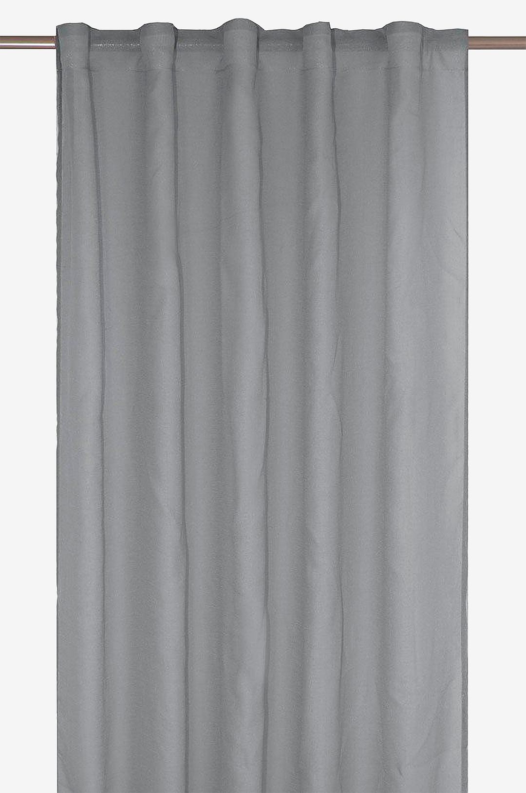 Svanefors - Gardin Rimy 1-pack 280 x 300 cm - Grå - Veckbandslängder - Från Homeroom