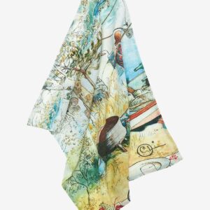 Svanefors – Kökshandduk Carl Larsson-Kräftfiske – Flerfärgad – Kökshanddukar – Från Homeroom