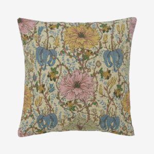 Svanefors – Kuddfodral Flore 45×45 cm – Gul – Prydnadskuddar & kuddfodral – Från Homeroom