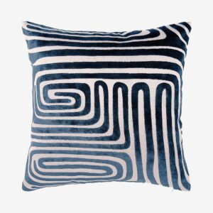 Svanefors – Kuddfodral Molly 45×45 cm – Blå – Prydnadskuddar & kuddfodral – Från Homeroom