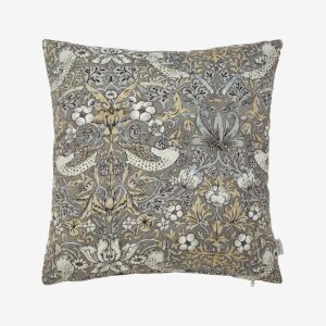 Svanefors – Kuddfodral Vilja 45x45cm – Grå – Prydnadskuddar & kuddfodral – Från Homeroom