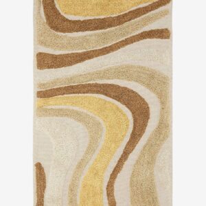 Svanefors – Matta Swirl – Brun – Barnmattor – Från Homeroom