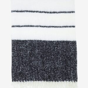 Svanefors – Pläd Carl, 130×170 cm – Svart – Filtar & plädar – Från Homeroom