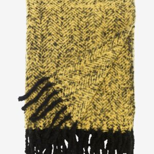 Svanefors – Pläd Kim, 130×170 cm – Gul – Filtar & plädar – Från Homeroom