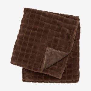 Svanefors – Pläd Luna – Brun – Filtar & plädar – Från Homeroom