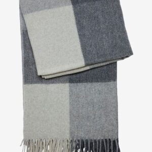 Svanefors – Pläd Ulla – Grå – Filtar & plädar – Från Homeroom