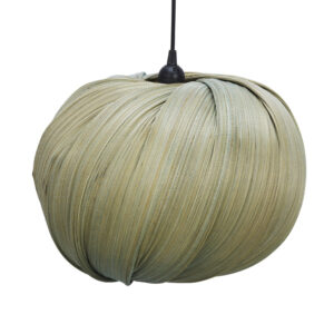 TAKLAMPA Bambu Grön