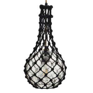 TAKLAMPA D20 Klar/Svart