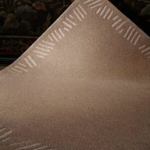 TENUTO ullmatta 240×240 cm Mörkbeige