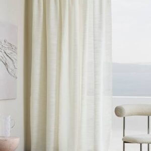 TESS multifunktionsgardin 1 längd – extra bred Naturvit