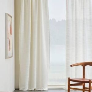 TESS multifunktionsgardin 2-pack Naturvit