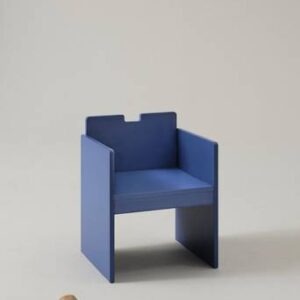 THRONUS barnstol Blå Iris