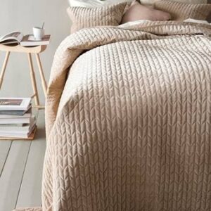TILY överkast – enkelsäng 180x260cm Beige