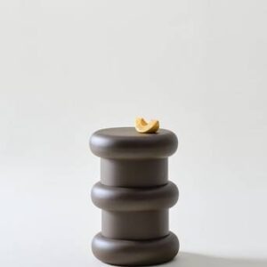 TIMARU ø 33 cm sidobord Brun