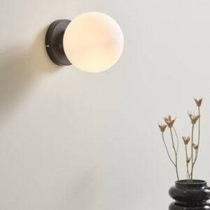 TINK BLACK vägg-/taklampa Svart