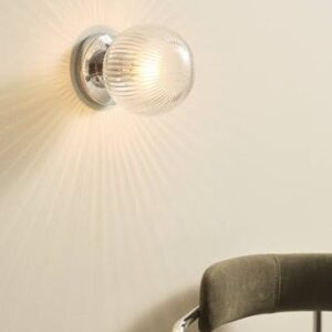 TINK CHROME vägg-/taklampa Krom