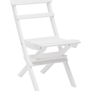 TORPET klappstol Vit