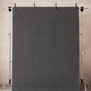 TORRONE ullmatta 200×300 cm Svart