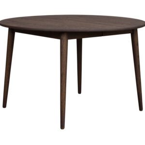 TYLER Matbord Runt 120/165 Brun ek