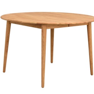 TYLER Matbord Runt 120/165 Ek