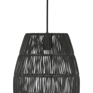 Taklampa Saigon Outdoor, 28 cm Black