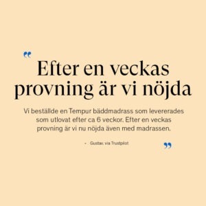 Tempur Pro Plus 8cm Bäddmadrass 105×210