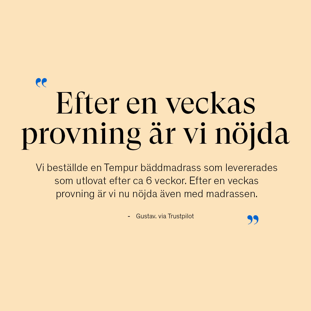 Tempur Pro Plus SmartCool 8cm Bäddmadrass 140×200