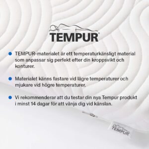 Tempur Promise Plus Ramsäng 105×210 Dark Stone