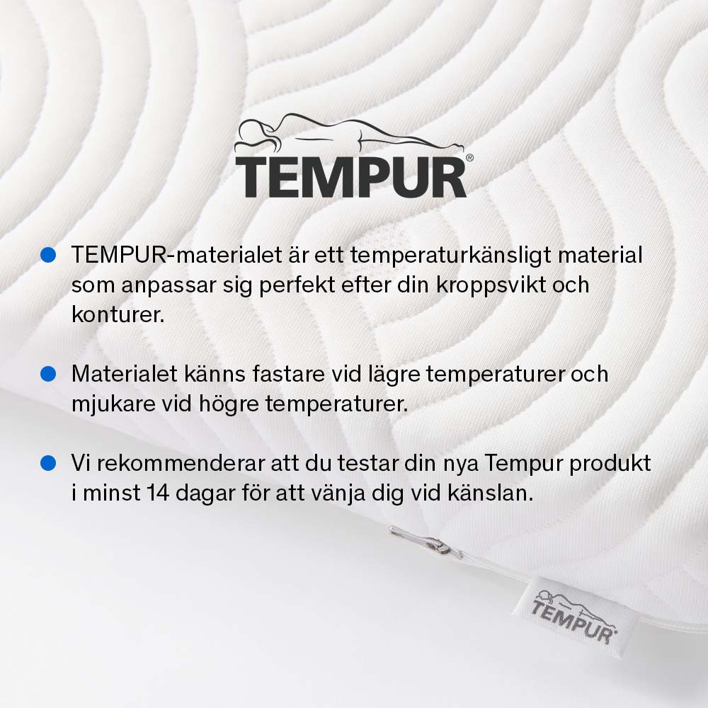 Tempur Promise Plus SmartCool Ställbar Säng 105×200 Beige