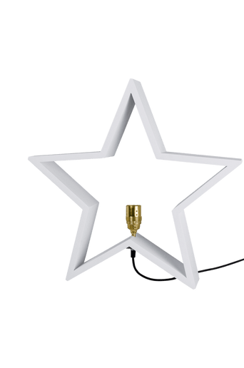 Trästjärna Vit