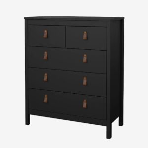 Tvilum – Madrid Byrå 3+2 lådor – Svart – Byråar – Från Homeroom